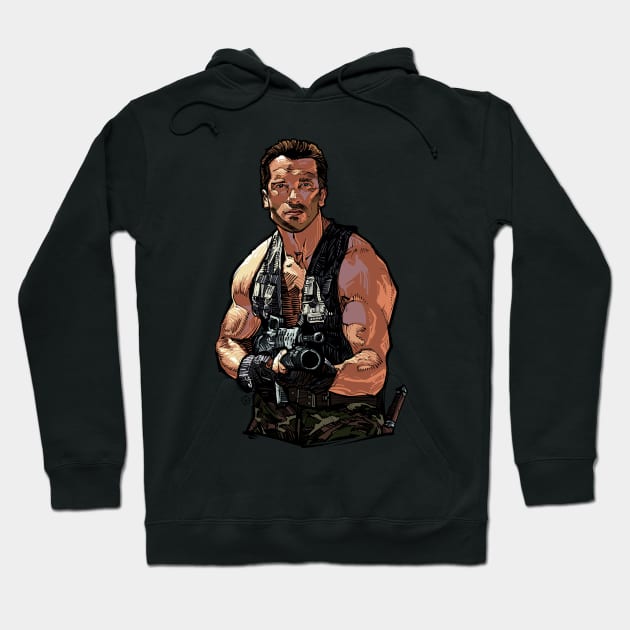 Arnold Schwarzenegger Hoodie by nabakumov